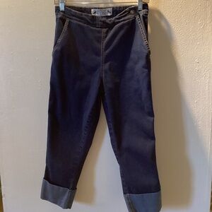 Hell Bunny Denim Capri